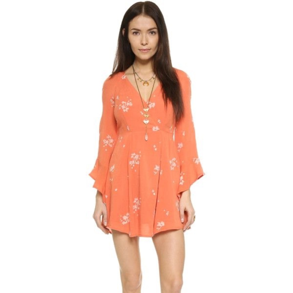 Free people Jasmine embroidered mini dress